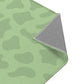 Kinderteppich "Klara Kuh" von spielzwerg. Nahaufnahme umgeklappte Ecke. RUG-00145-XL, RUG-00145-L.