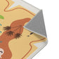 Spielteppich "Schatzjagd" von spielzwerg. Nahaufnahme umgeklappte Ecke. RUG-00098-XL, RUG-00098-L.