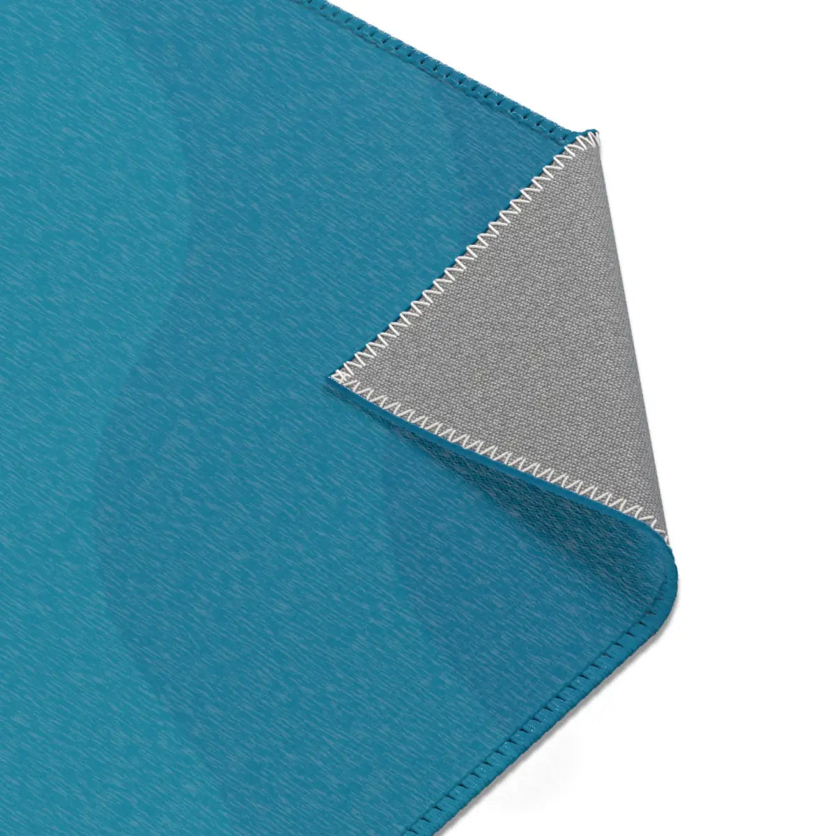 Kinderteppich "Sea Life" von spielzwerg. Nahaufnahme umgeklappte Ecke. RUG-00134-XL, RUG-00134-L.
