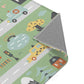Spielteppich "Bergstraßen" von spielzwerg. Nahaufnahme umgeklappte Ecke. RUG-00105-XL, RUG-00105-L.
