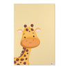 Kinderteppich "Gerda Giraffe" - Gelb
