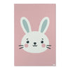 Kinderteppich "Hasi" - Rosa