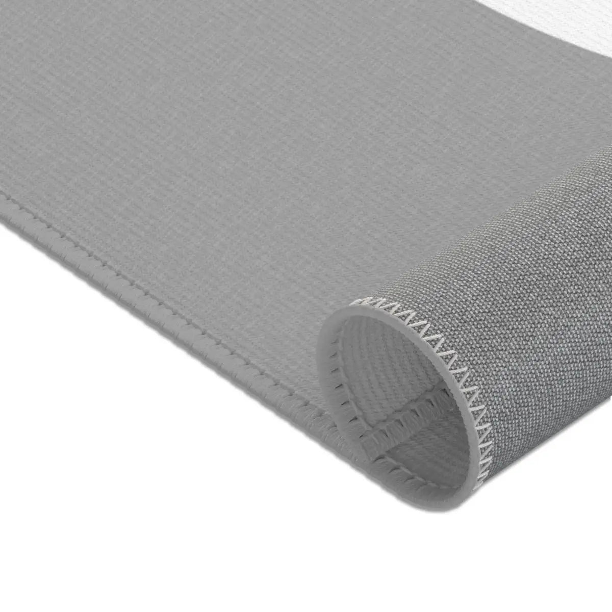 Kinderteppich "Eli Eisbär" von spielzwerg. Nahaufnahme gerollt. RUG-00123-XL, RUG-00123-L.
