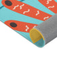 Kinderteppich "Piratenschiff" von spielzwerg. Nahaufnahme gerollt. RUG-00097-XL, RUG-00097-L.