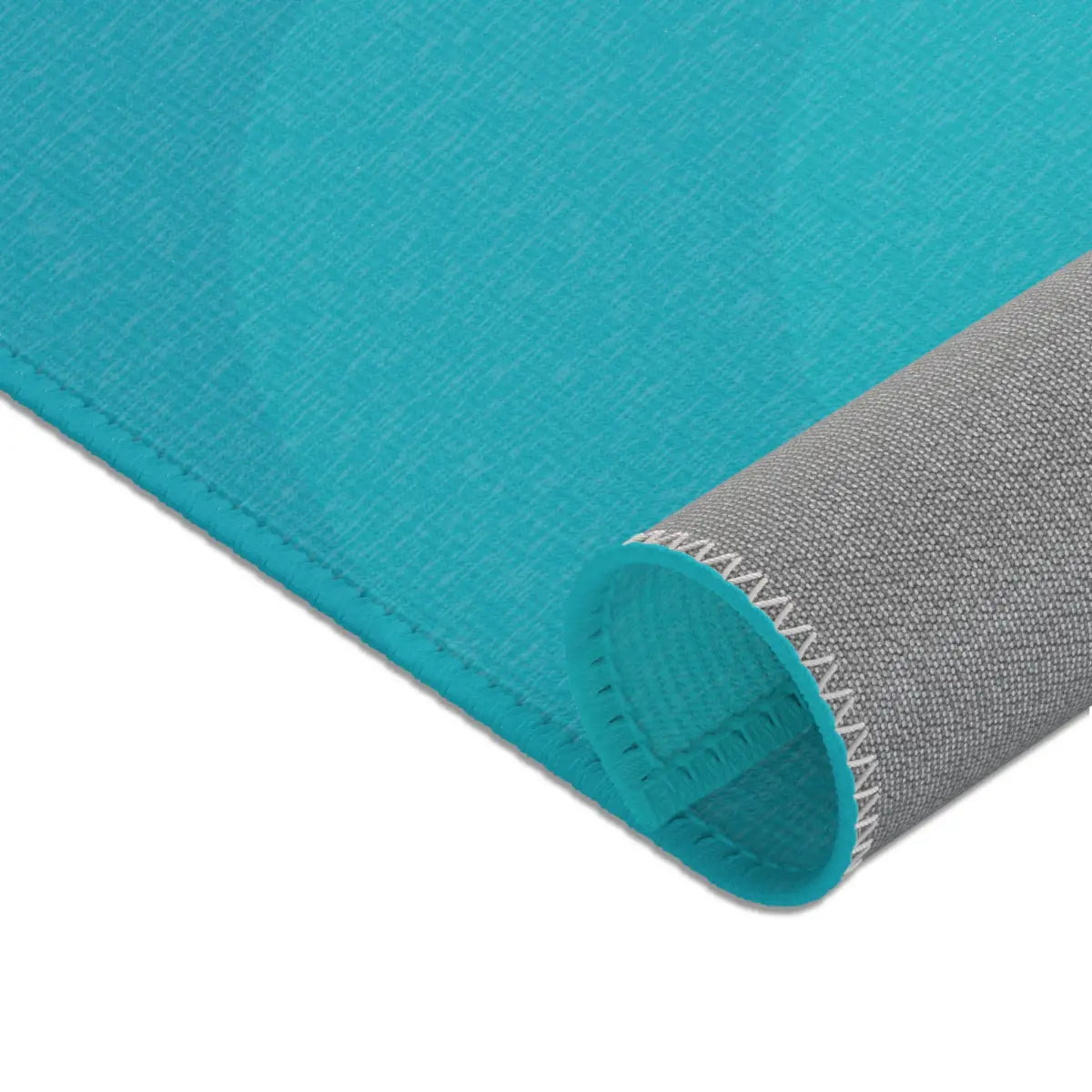 Kinderteppich "Sea Life" von spielzwerg. Nahaufnahme gerollt. RUG-00134-XL, RUG-00134-L.