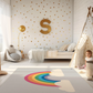 Kinderteppich "Bunter Regenbogen" von spielzwerg. RUG-00204-XL, RUG-00204-L.