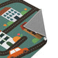 Spielteppich "Schwarzwald" von spielzwerg. Nahaufnahme umgeklappte Ecke. RUG-00197-XL, RUG-00197-L.