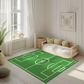 Spielteppich "Fußballfeld mit Ball"