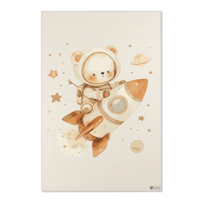 Kinderteppich "Bärenstarker Astronaut"
