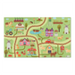 Spielteppich "Ottos Farm" von spielzwerg. Frontansicht von vorne. Größe L 150x90 cm.