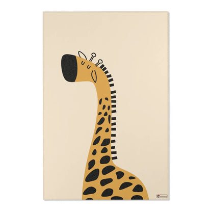 Kinderteppich "Guido Giraffe" von spielzwerg. Frontansicht von vorne.
