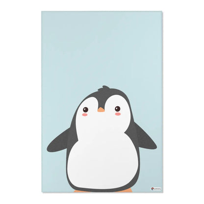 Kinderteppich "Pingu" von spielzwerg. Frontansicht von vorne.
