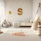 Kinderteppich "Regenbogen mit Herzen" von spielzwerg. RUG-00131-XL, RUG-00131-L.