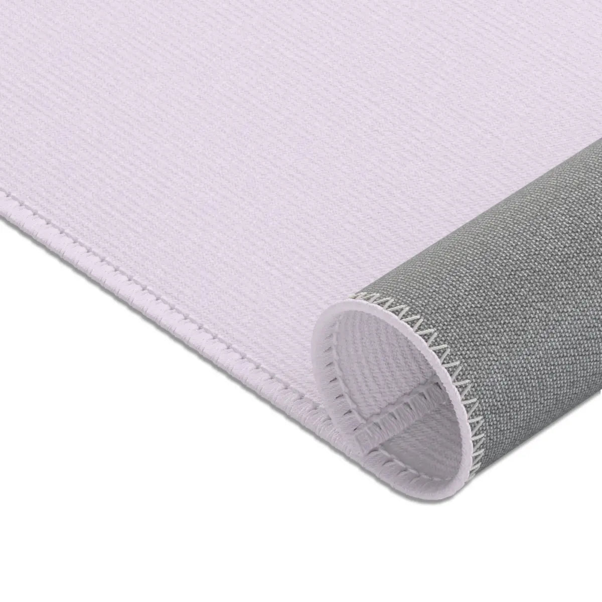 Kinderteppich "Felina" von spielzwerg. Nahaufnahme gerollt. RUG-00205-XL, RUG-00205-L.