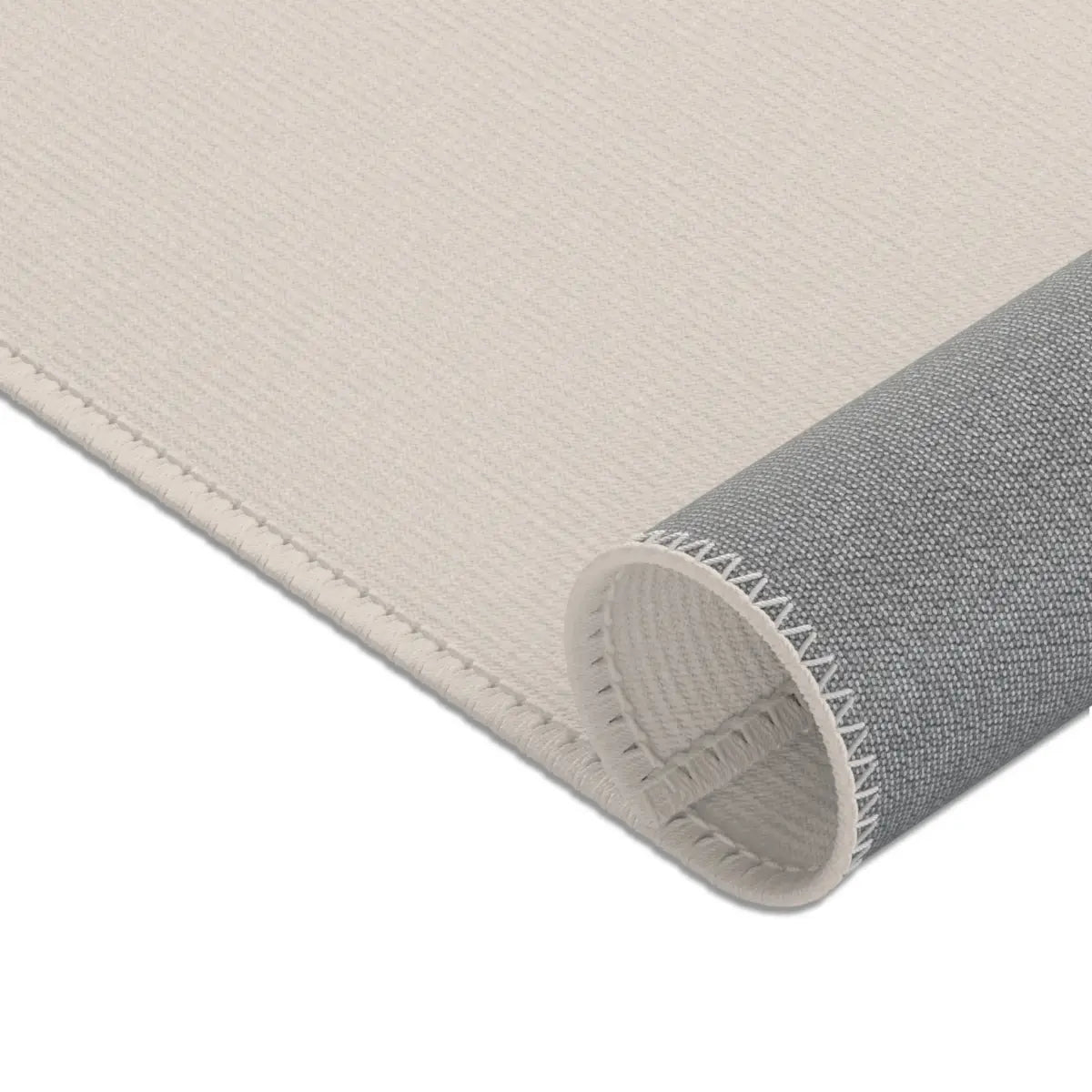 Kinderteppich "Dino im Auto" von spielzwerg. Nahaufnahme gerollt. RUG-00030-XL, RUG-00030-L.