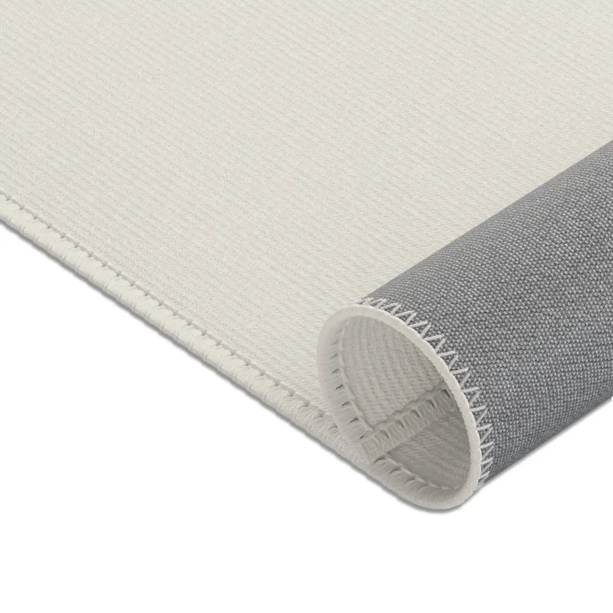 Kinderteppich "Emma" von spielzwerg. Nahaufnahme gerollt. RUG-00067-XL, RUG-00067-L.