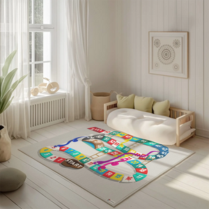 Spielteppich "Verrücktes Leiterspiel"